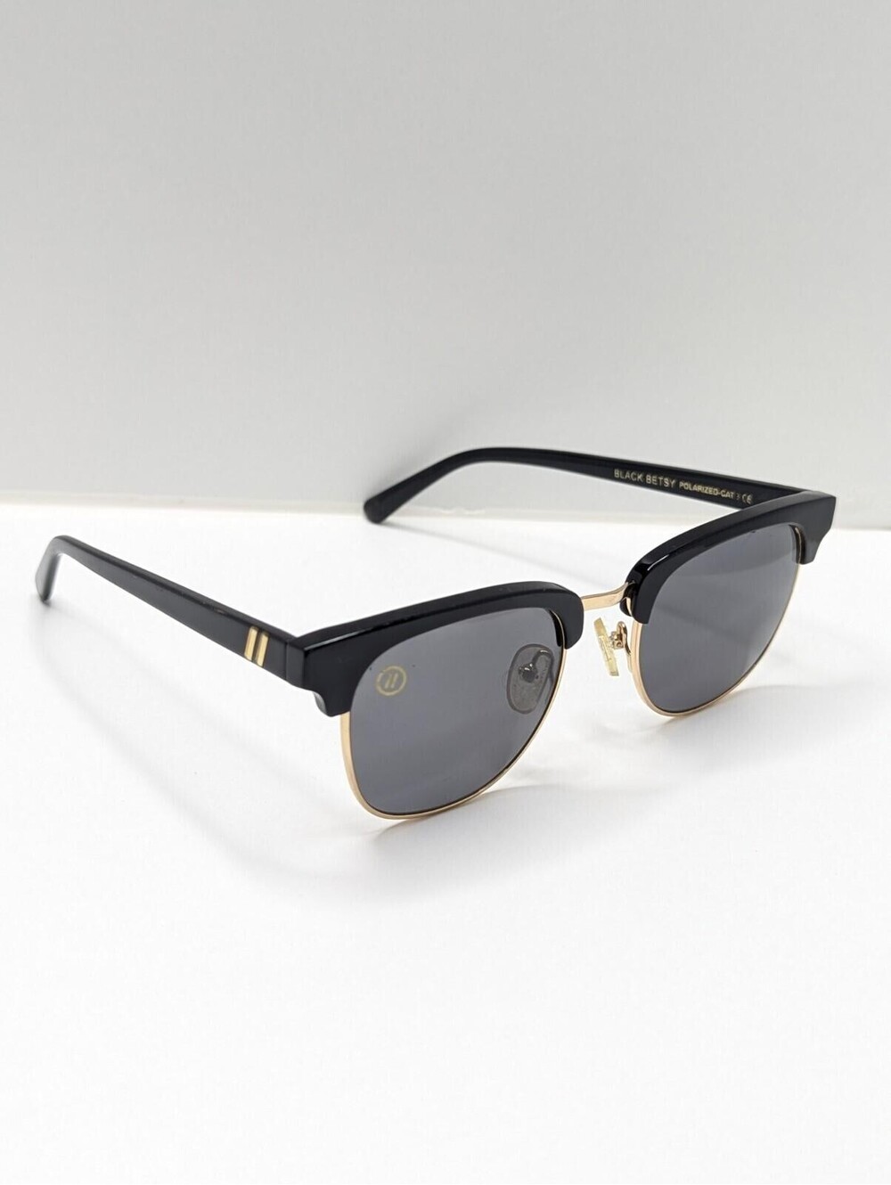 Blenders Eyewear Black Betsy Cat 3 Sunglasses Discontinued Eyeglasses Dark Lens - Picture 9 of 9
